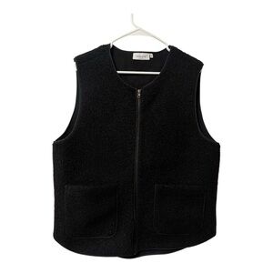 MSCH Copenhagen Nanika Waistcoat Black Vest with Pockets
